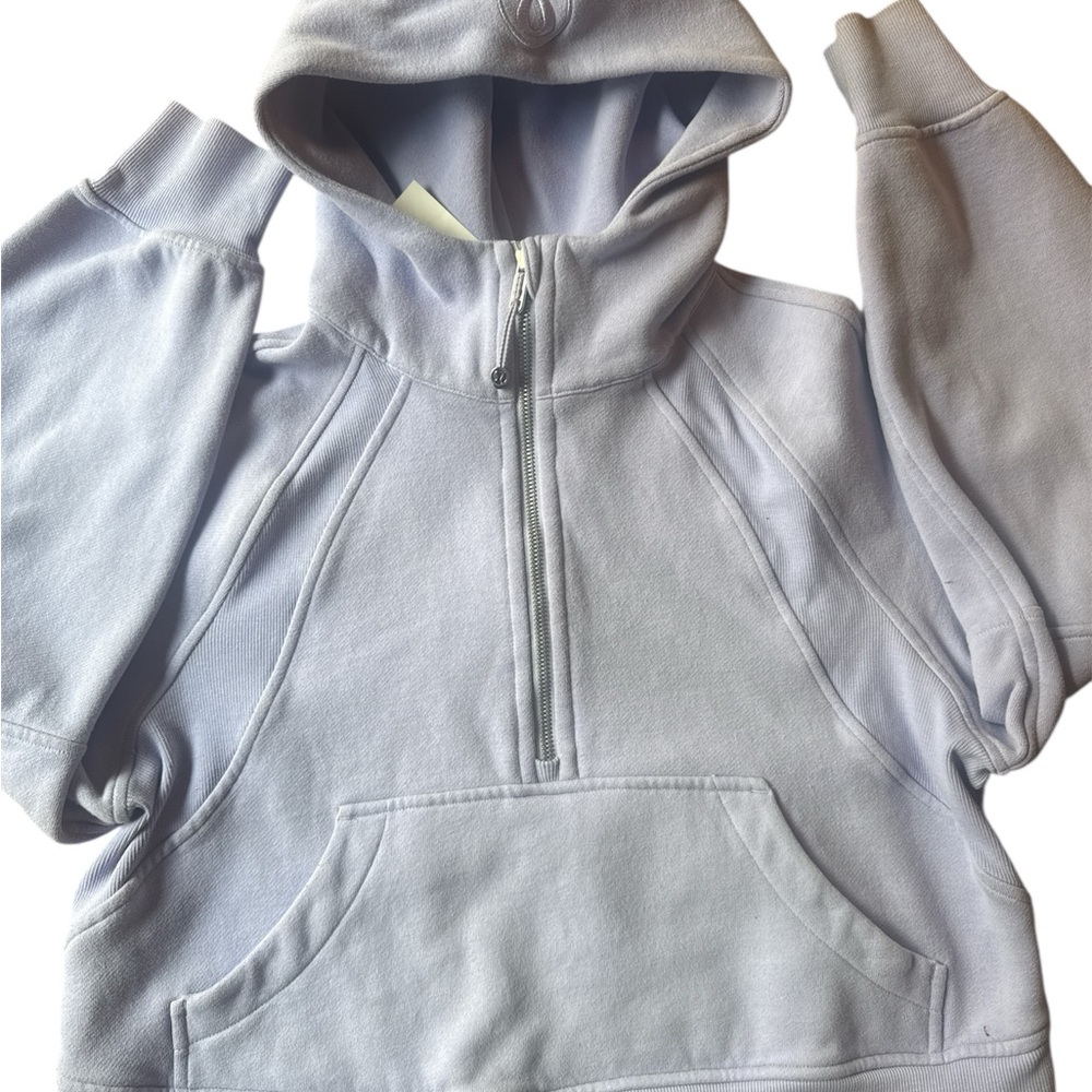Lululemon Cropped Scuba Hoodie Lavender XS/S